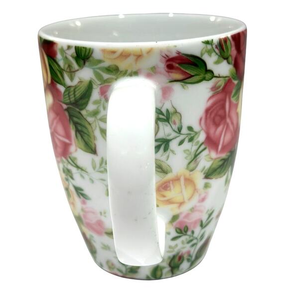 Royal Albert England Country Rose Chintz Coffee Mug Tea Cup-Excellent! - Picture 3 of 6